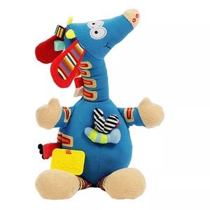 Dolce Musical Giraffe Plush Interactive Plush  Educational/Sensory Toy